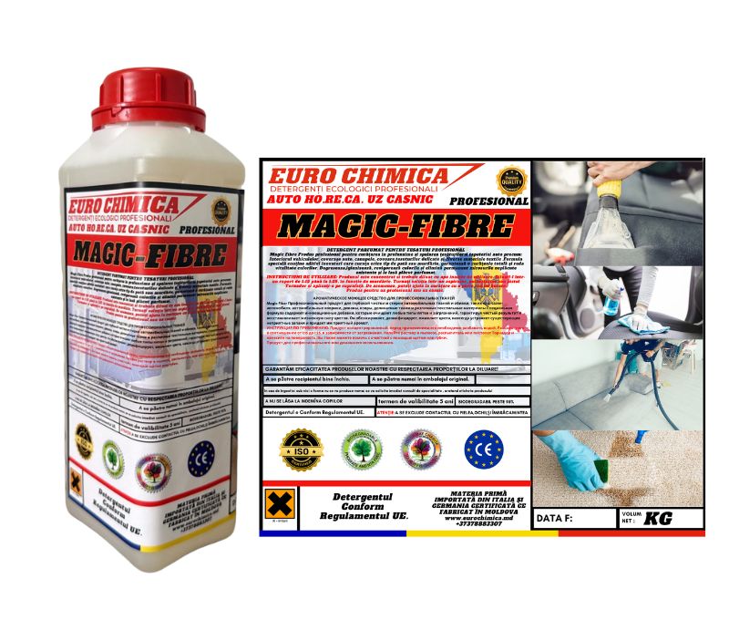 Detergent profesional pentru tapițerie auto, covoare și mobilă moale. Elimină pete, mirosuri și bacterii. Ideal pentru detailing și curățare textile.